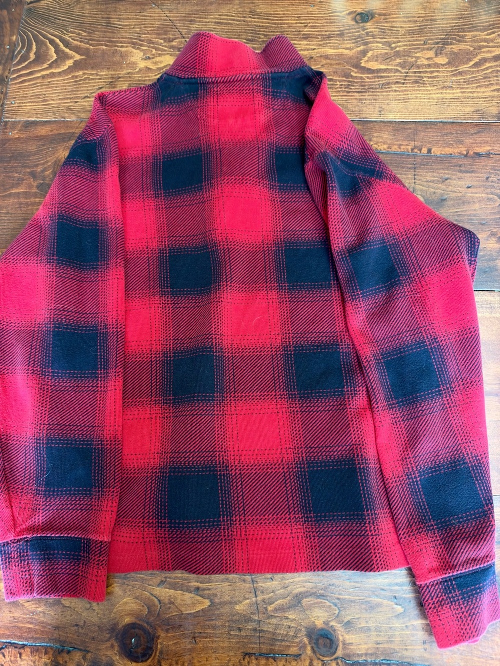 Buffalo Check Estate Rib Pullover - Picture 5 of 5